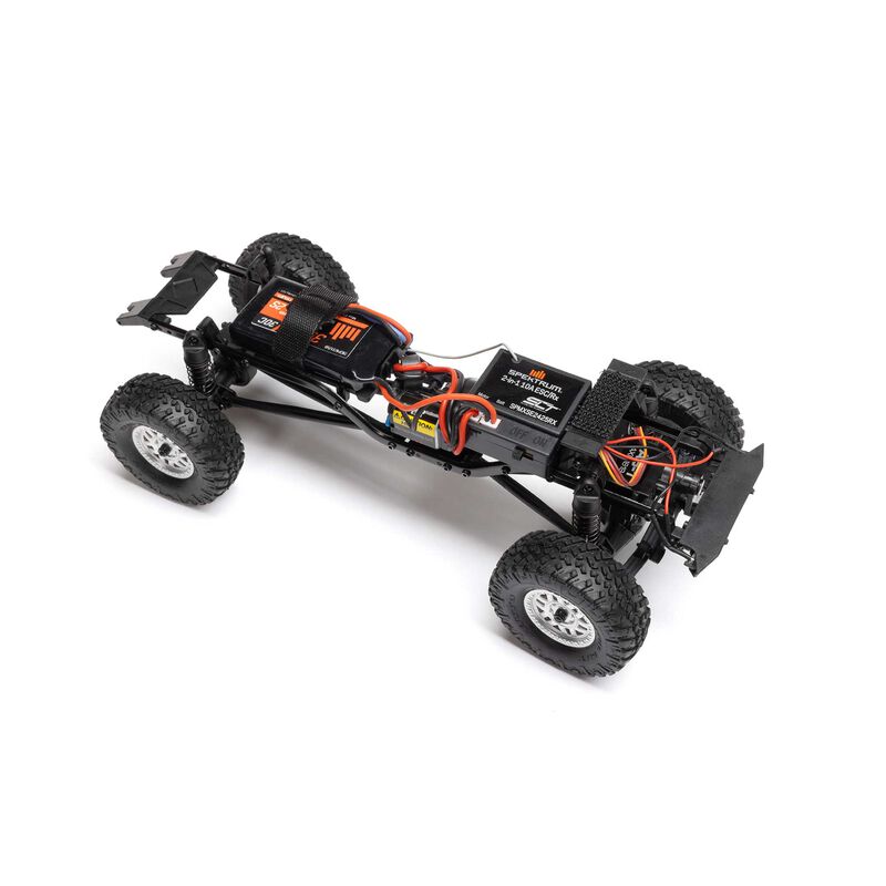 Axial 1/24 SCX24 JEEP JT GLADIATOR 4WD ROCK CRAWLER BRUSHED RTR - BLACK - HeliDirect