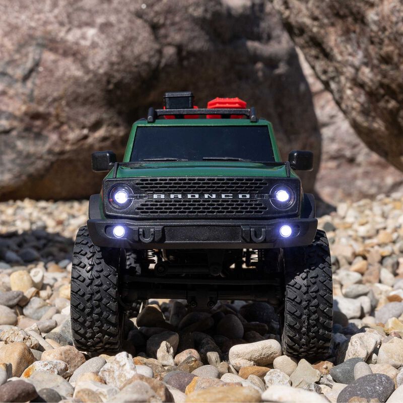 Axial 1/24 SCX24 Ford Bronco 4X4 RTR Brushed Rock Crawler (Battery & Charger Included) - Green