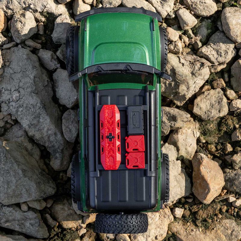 Axial 1/24 SCX24 Ford Bronco 4X4 RTR Brushed Rock Crawler (Battery & Charger Included) - Green