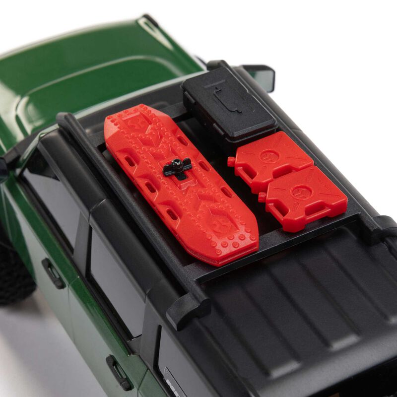 Axial 1/24 SCX24 Ford Bronco 4X4 RTR Brushed Rock Crawler (Battery & Charger Included) - Green