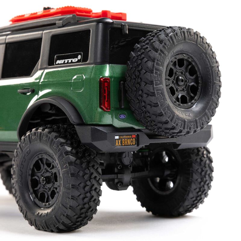 Axial 1/24 SCX24 Ford Bronco 4X4 RTR Brushed Rock Crawler (Battery & Charger Included) - Green