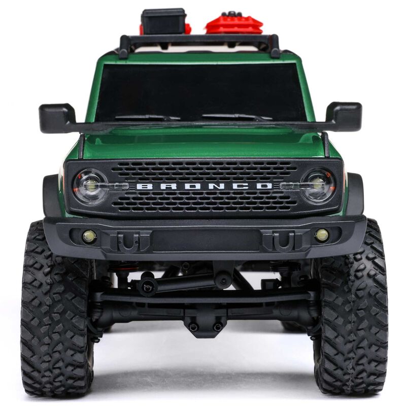 Axial 1/24 SCX24 Ford Bronco 4X4 RTR Brushed Rock Crawler (Battery & Charger Included) - Green