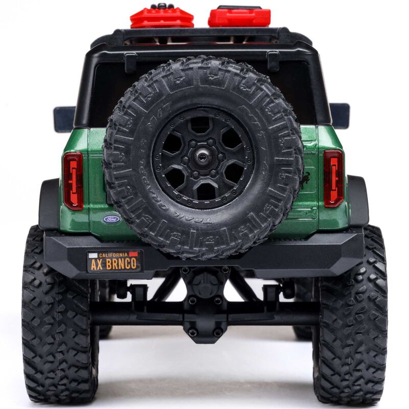 Axial 1/24 SCX24 Ford Bronco 4X4 RTR Brushed Rock Crawler (Battery & Charger Included) - Green