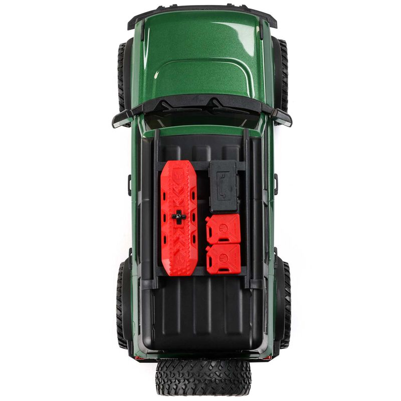 Axial 1/24 SCX24 Ford Bronco 4X4 RTR Brushed Rock Crawler (Battery & Charger Included) - Green