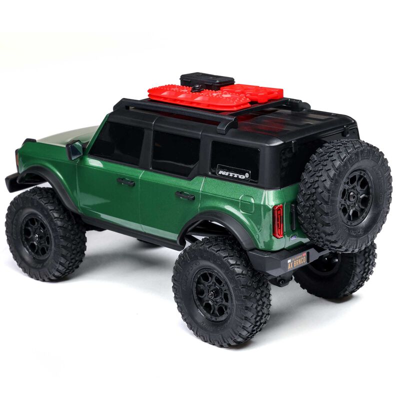 Axial 1/24 SCX24 Ford Bronco 4X4 RTR Brushed Rock Crawler (Battery & Charger Included) - Green