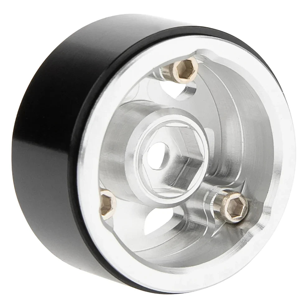 MEUS Racing 0.7-inch Beadlock Wheels Rims Deep-Dish Wheel for 1/30 Axial SCX30 1/32 Redcat Ascent-32