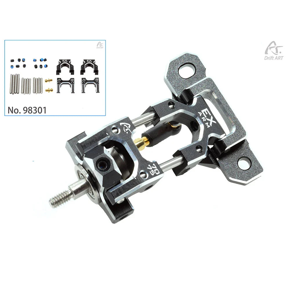 Drift ART New EX-Arm Alu 7075 Rear Arms - HeliDirect