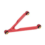 MEUS Racing  CNC Aluminum High Clearance Chassis Links for 1/24 RC Crawler LWB 133.5mm Axial SCX24 AXI90081 Deadbolt AXI00004 B17 (Red) - HeliDirect