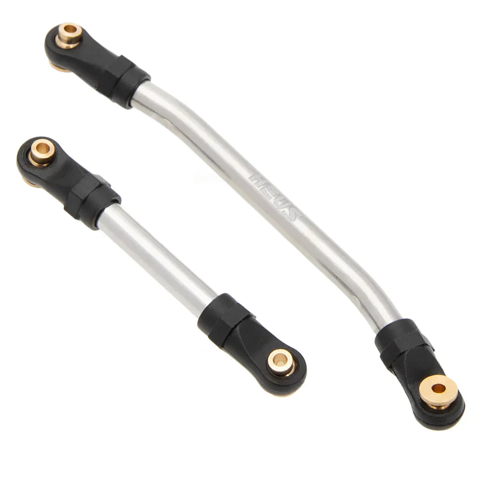 MEUS Racing Metal High Clearance Chassis & Steering Links for 1/24 SCX24 C10 Bronco Wrangler