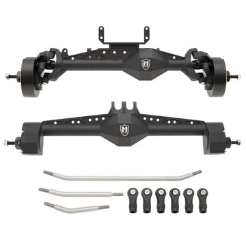 MEUS Racing Capra 1.9 UTB Isokinetic 3-Section CVDs Portal Front Rear Axles for 1/10 Axial Capra 1.9 UTB DIY SCX10 SCX10 II