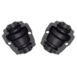 MEUS Racing Brass Front Rear Diff Covers for Redcat Ascent-18 1/18 RC Crawler Upgrades Parts