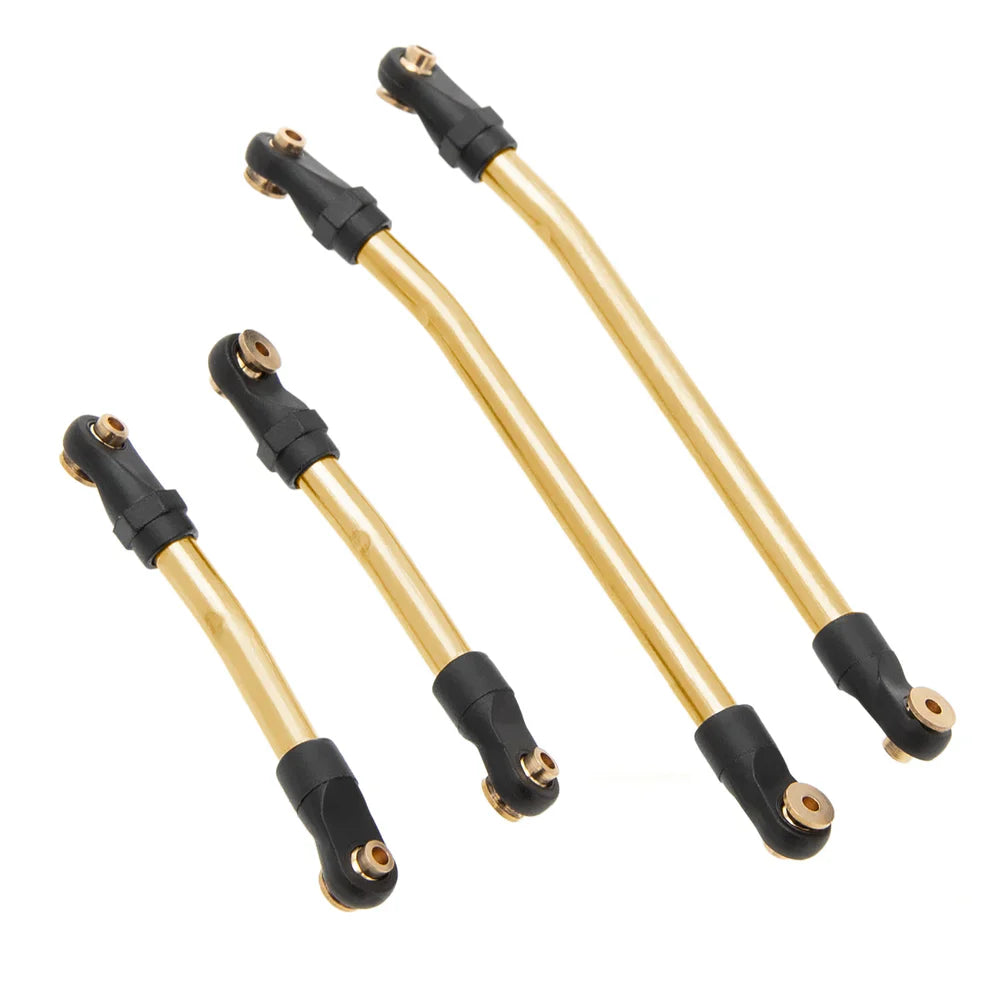 MEUS Racing Metal High Clearance Chassis & Steering Links Set for 1/24 SCX24 Deadbolt Betty