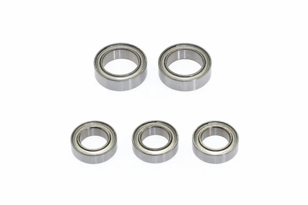 C16766 Ball Bearing (8x12x3.5mm 2pcs, 6x10x3mm 3pcs.)