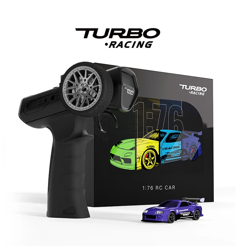 Turbo Racing C73 1:76th scale RC Sports Racing Car RTR