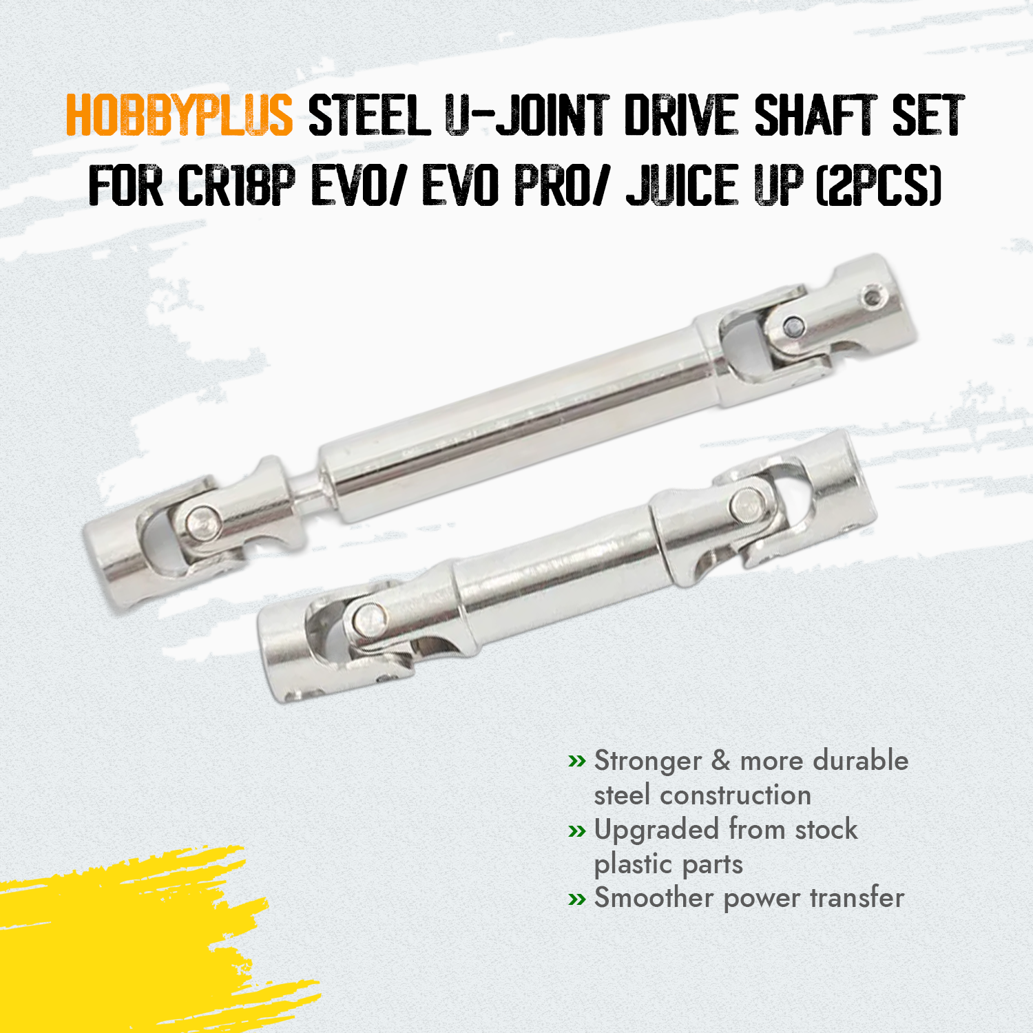 Hobby Plus High-Performance Upgrade Set for EVO Pro, CP18P 2024 T-Hunter & RushMore, Juice Up & EVO V2