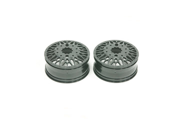 CD0605 KG1 Forged KD014 TRIDENT–D Wheels (REAR, 37mm width, BLACK) 2 pcs. - HeliDirect