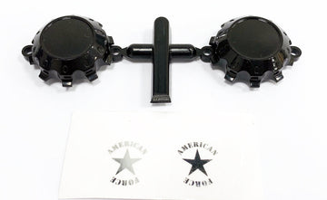 CD0630 American Force H01 CONTRA Wheel Cap (Black, w/ decal) - HeliDirect