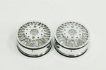 CD0640 KG1 Forged KD014 TRIDENT–D Wheels (REAR, 37mm width, CHROME) 2 pcs - HeliDirect