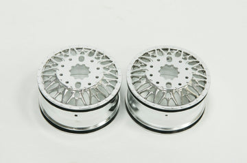 CD0641 KG1 Forged KD014 TRIDENT–D Wheels (FRONT, 40mm width, CHROME) 2 pcs - HeliDirect
