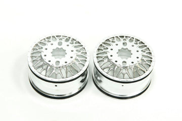 CD0641 KG1 Forged KD014 TRIDENT–D Wheels (FRONT, 40mm width, CHROME) 2 pcs - HeliDirect
