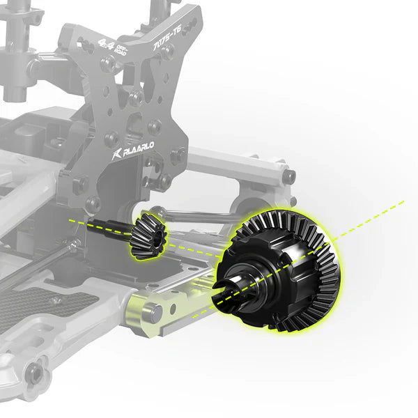 Rlaarlo Carbon Fiber MINI 1:10 Scale Brushless Monster Truck