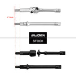 INJORA Stainless Steel Axle Shafts for 1/30 SCX30