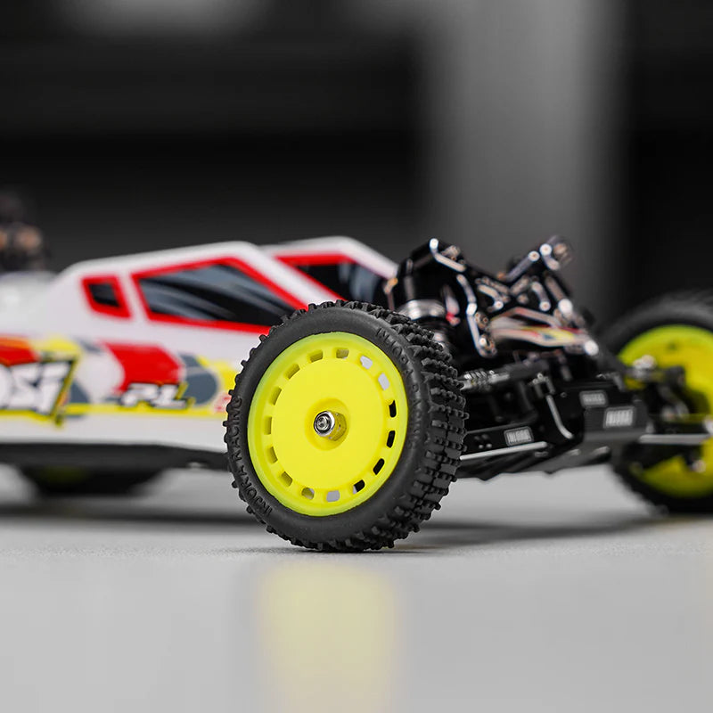 INJORA Pre-mounted Pin Buggy Tires & Wheels for 1/24 Losi Micro-B