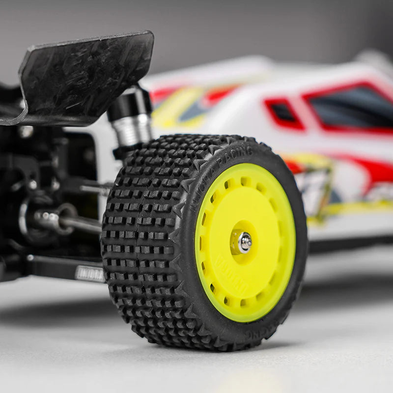 INJORA Pre-mounted Pin Buggy Tires & Wheels for 1/24 Losi Micro-B
