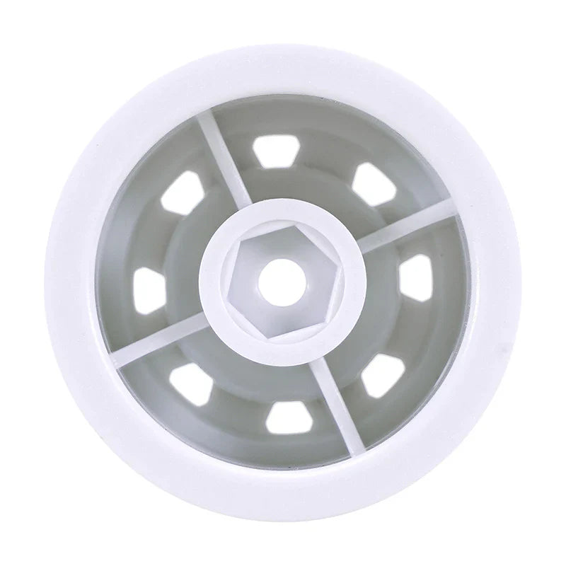 INJORA 1.3" Non-beadlock Wheels for 1/24 1/18 RC Crawlers - White