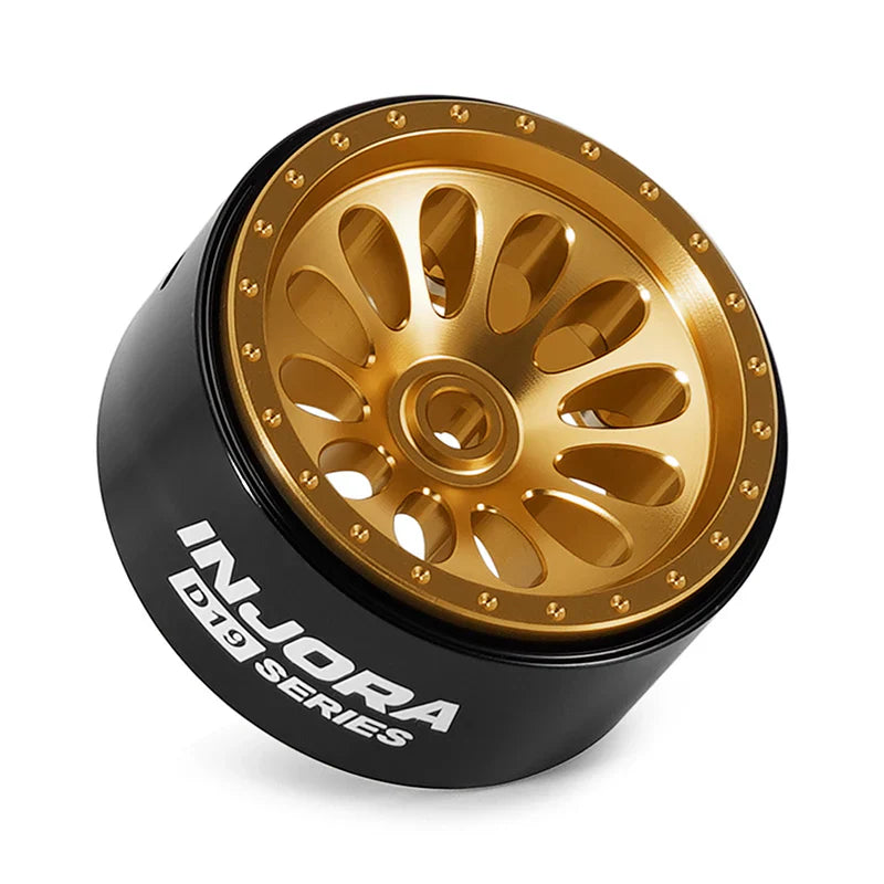 INJORA 0.7" D19 Ripple Aluminum Wheels for 1/30 SCX30