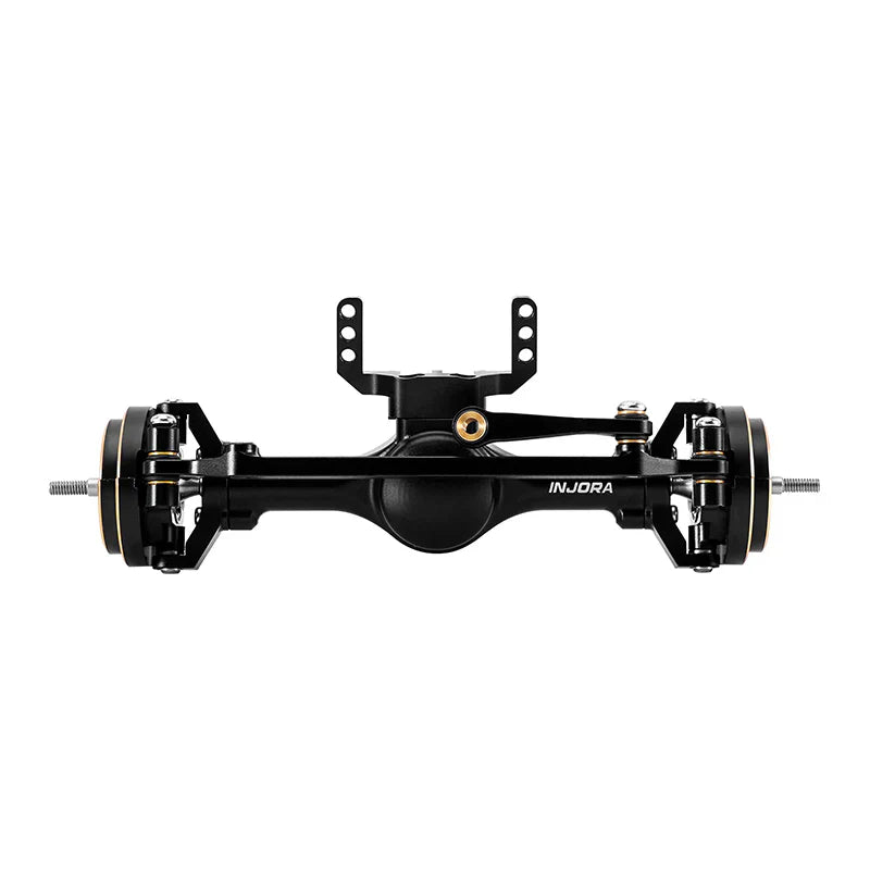 INJORA +4mm Planet Axles with Brass Steering Knuckles for 1/18 TRX4M