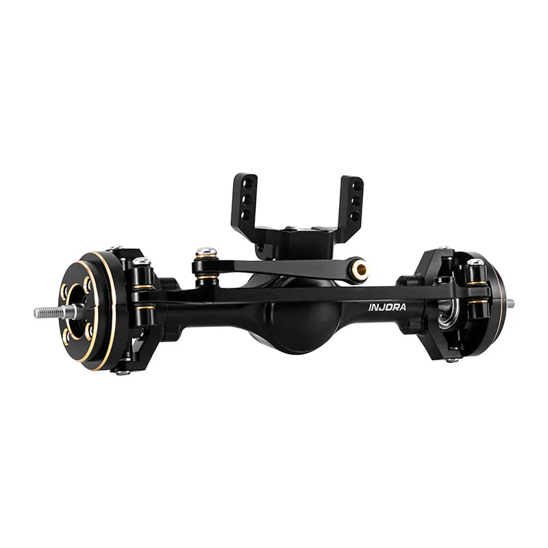 INJORA +4mm Planet Axles with Brass Steering Knuckles for 1/18 TRX4M