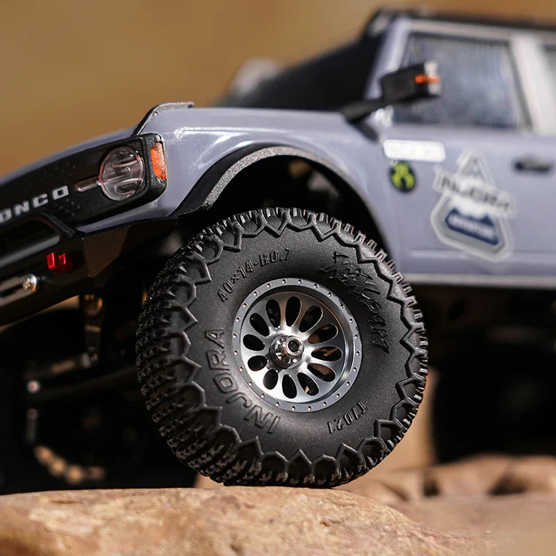 INJORA 0.7" D19 Ripple Aluminum Wheels for 1/30 SCX30