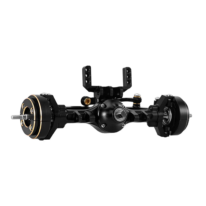 INJORA +4mm Planet Axles with Brass Steering Knuckles for 1/18 TRX4M