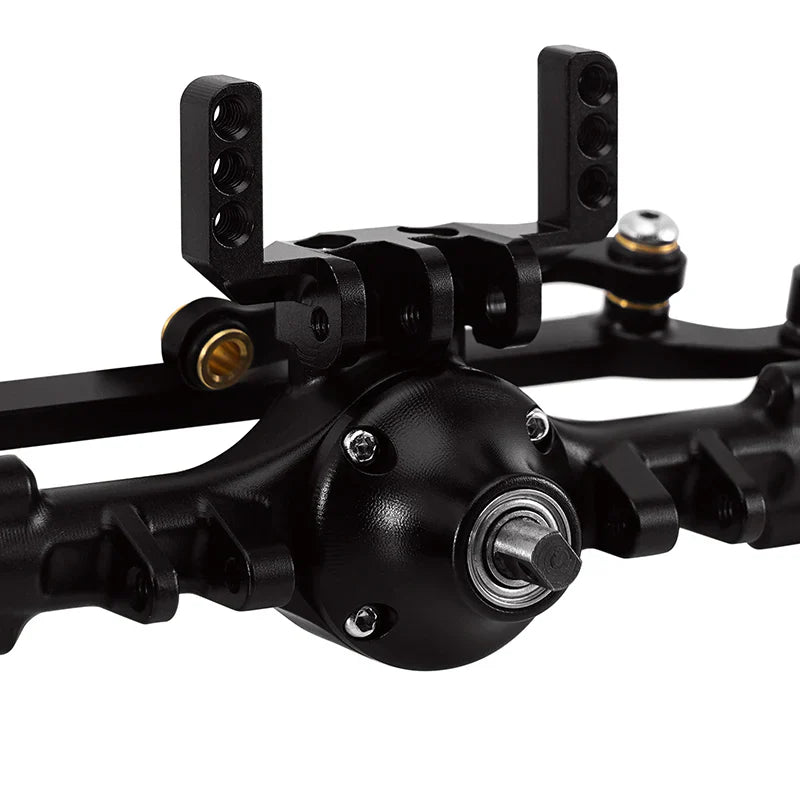 INJORA +4mm Planet Axles with Brass Steering Knuckles for 1/18 TRX4M