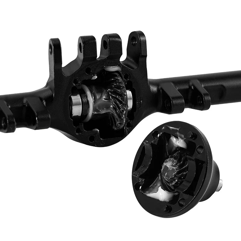 INJORA +4mm Planet Axles with Brass Steering Knuckles for 1/18 TRX4M