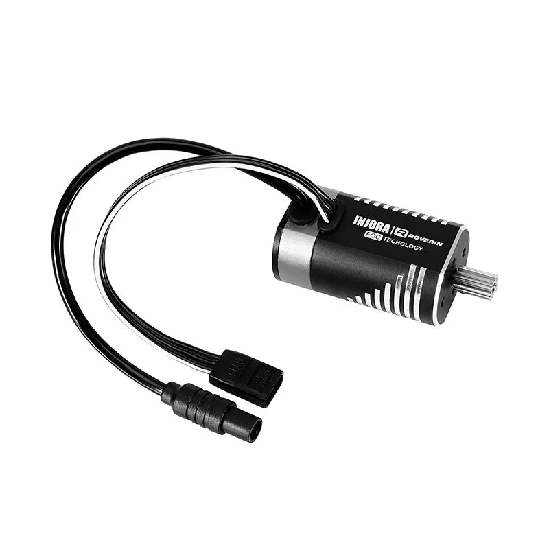 INJORA Roverin FOC Sensored Brushless ESC & Motor Combo for 1/18 TRX4M Ascent18 (4800Kv)