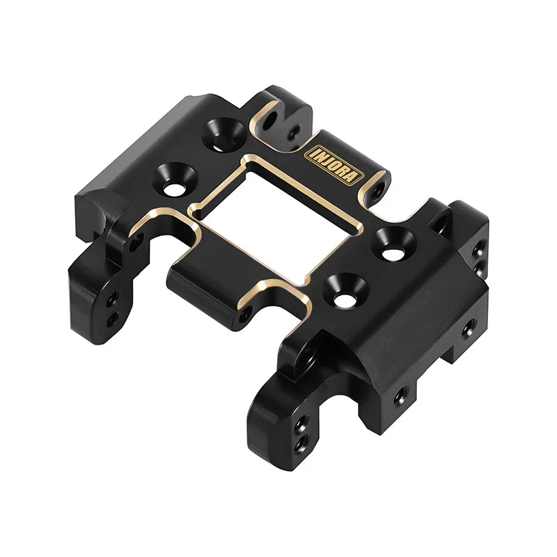INJORA 21g Brass Skid Plate Transmission Mount For 1/18 Redcat Ascent18 - HeliDirect