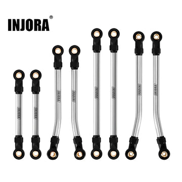 INJORA Stainless Steel High Clearance Links For 1/18 Redcat Ascent18 - HeliDirect