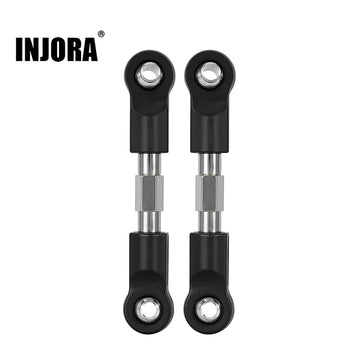 INJORA Stainless Steel Steering Links for 1/16 Arrma Mojave Grom