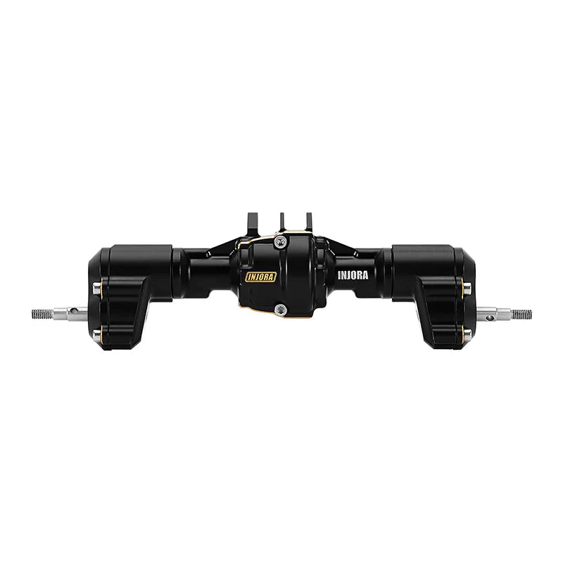 INJORA Brass & Aluminum Complete Portal Front & Rear Axles  for 1/18 Redcat Ascent-18