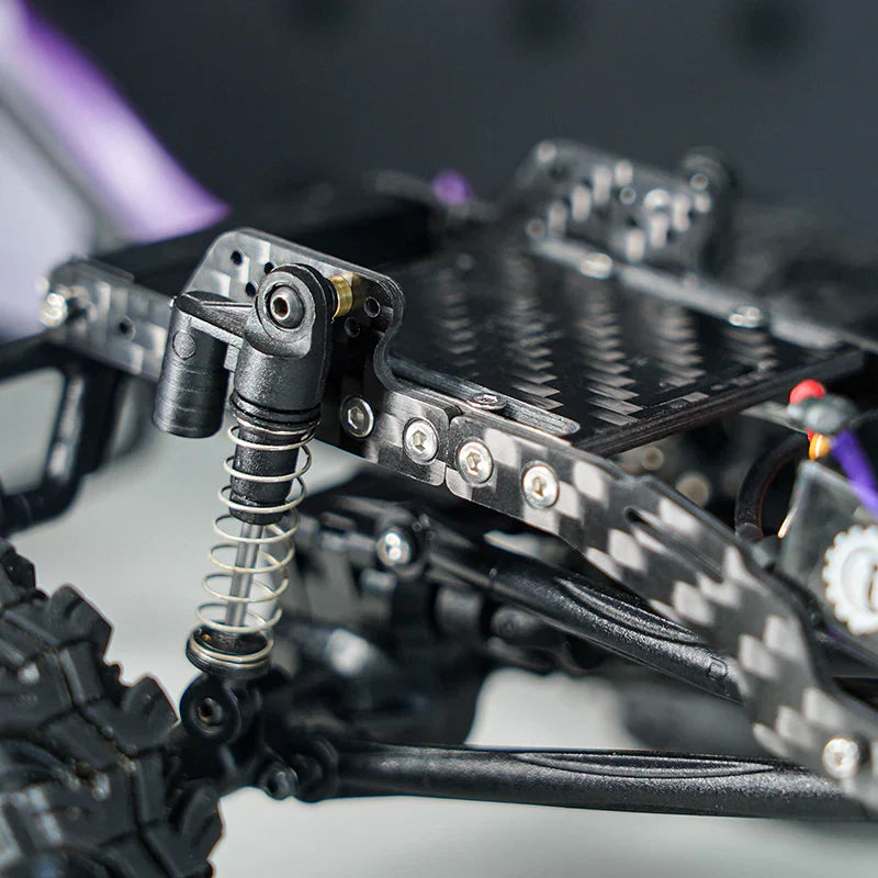 INJORA Universal LCG Carbon Fiber Chassis Frame Kit for 1/24 SCX24