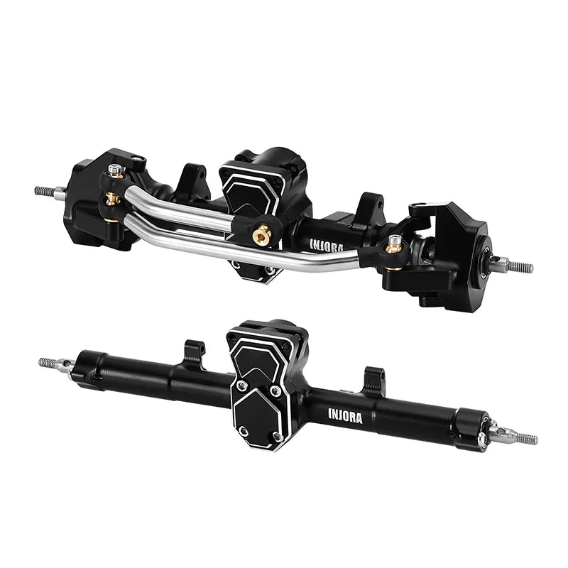 INJORA ProSteer Double Joint Aluminum Axle for 1/24 SCX24 - Front and Rear