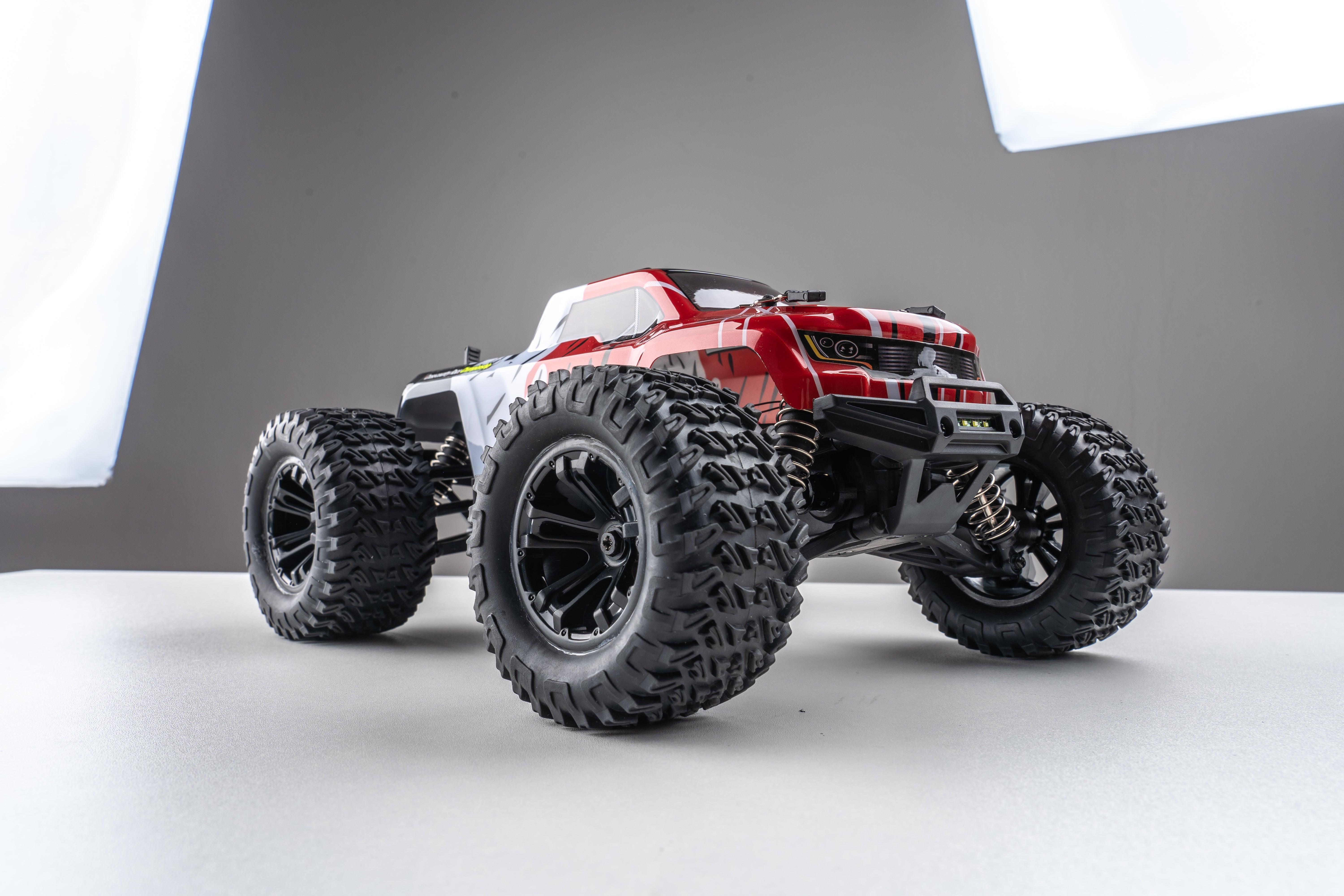 Mega RC 1/16 M-Titan Mini Monster 4x4 Truck RTR - RED - HeliDirect