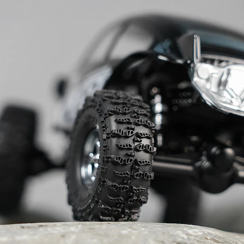 INJORA 0.7" 41*14mm Cling On Tires for 1/30 SCX30