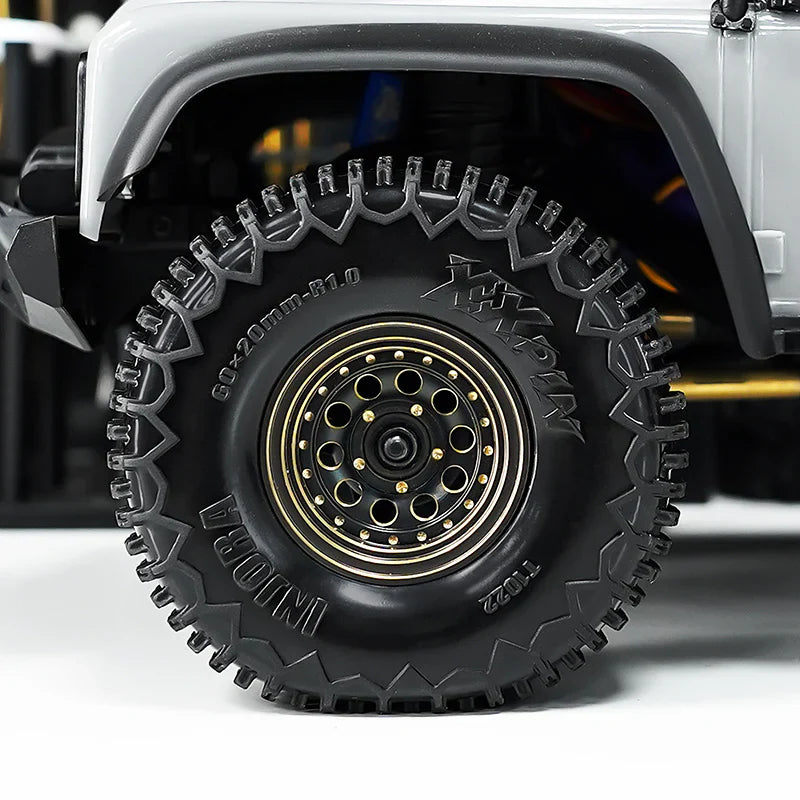 INJORA 1.0" XHX Pin Tires (4) (60*20mm)