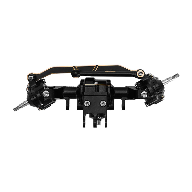 INJORA Brass & Aluminum Complete Portal Front & Rear Axles  for 1/18 Redcat Ascent-18
