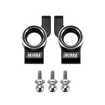 INJORA Aluminum Rear Hubs for 1/24 Buggy Losi Micro-B