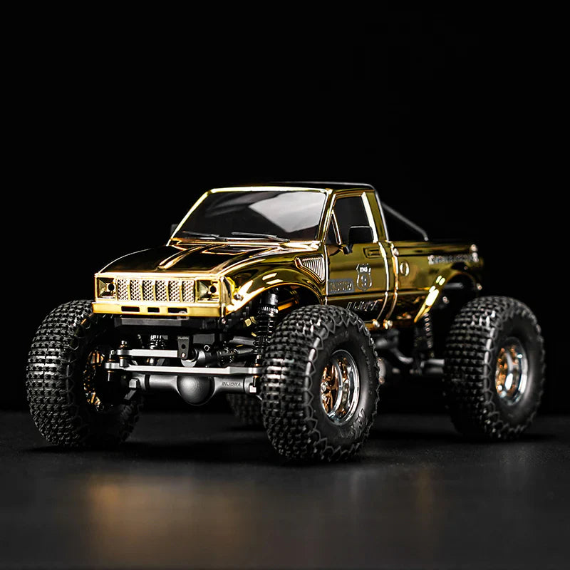 INJORA Limited Edition IR60-24 Pickup Hard Body for SCX24 C10 JLU Bronco Base Camp 4Runner (Gold)