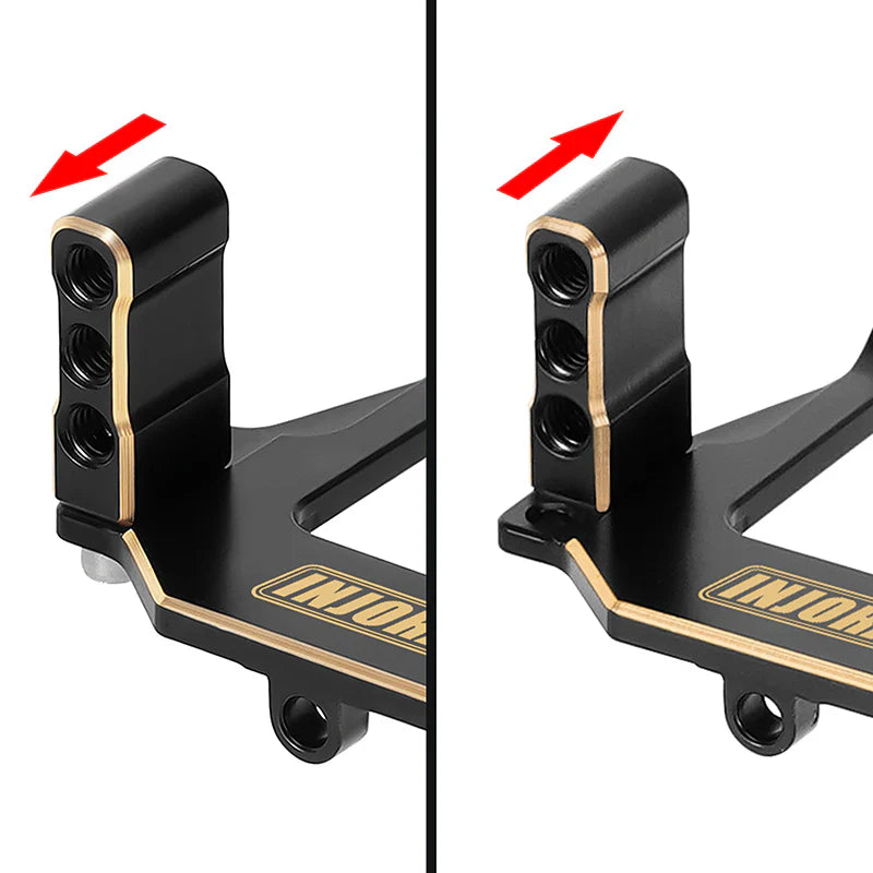 INJORA INJS11 Servo with Brass Servo Mount & Horn for 1/18 Redcat Ascent-18